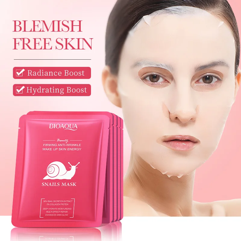 Masque escargot hydratant BIOAQUA – Image 6